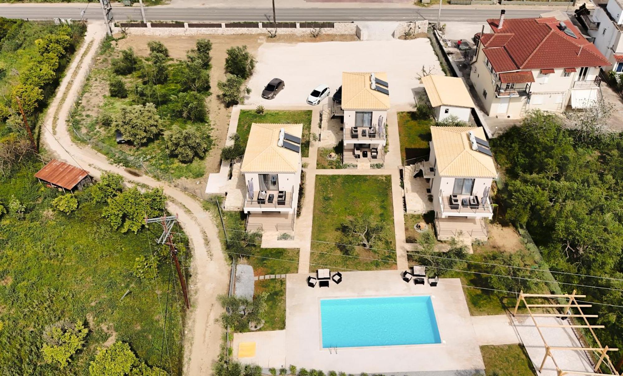 Three Charites Resort Gialova Exterior foto